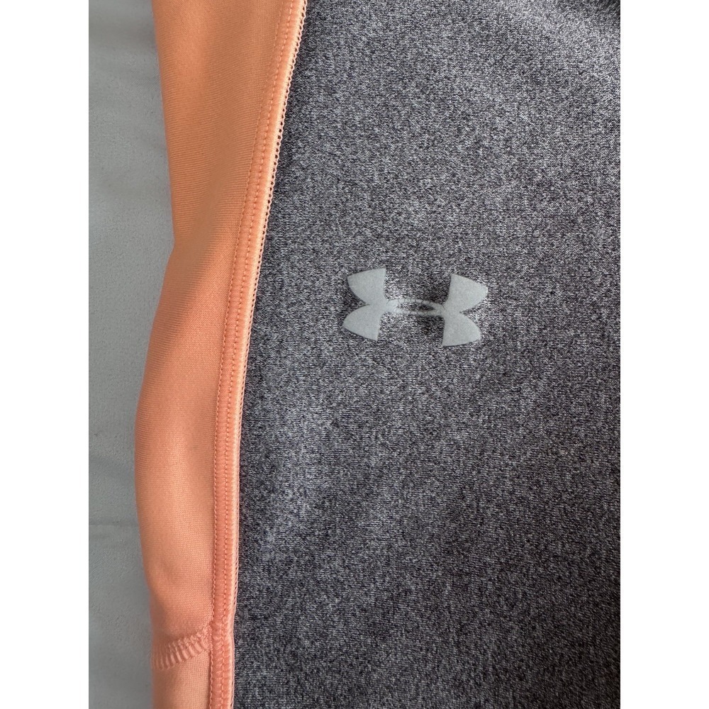 Womens UNDER ARMOUR Compression Crop Leggings Sz Medium Drawstring 20" - Picture 3 of 12